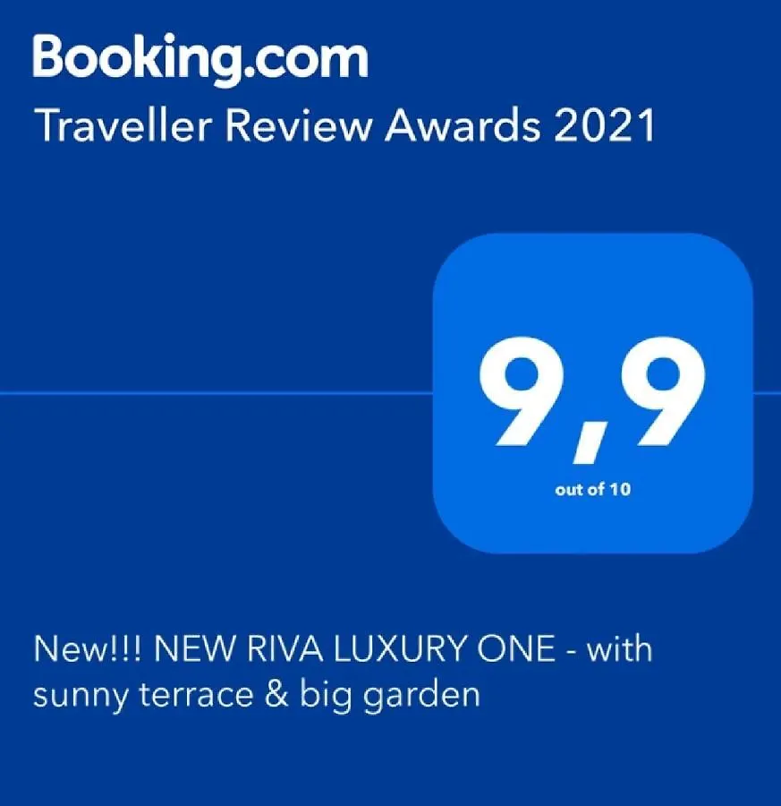 New!!! New Riva Luxury One - With Sunny Terrace & Big Garden Apartment Porec